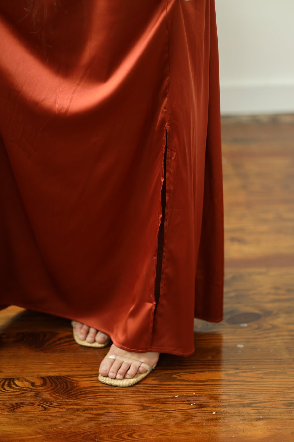 Karsyn Dress - Rust
